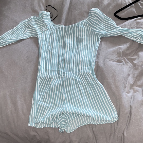 Forever 21 blue and white striped jumper - Picture 2 of 2